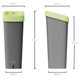 1464 - uBin Mini Recycling Bin - 50 Ltr - Mixed Recycling - Dimensions