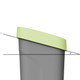 1464 - uBin Mini Recycling Bin - 50 Ltr - Mixed Recycling - Showing Angle of Lid