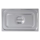 140000 - Pujadas Gastronorm Pro Pan Solid Cover - GN 1/4 - Stainless Steel