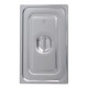 Pujadas Gastronorm Pro Pan Gasketed Transport Lid - GN 1/4 - Stainless Steel - 140004