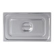 230000 - Pujadas Gastronorm Pro Pan Solid Cover - GN 2/3 - Stainless Steel