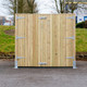 WC-1100L-TGV - Whalley Commercial Wheelie Bin Store - 660 Ltr & 1100 Ltr - On Tarmac
