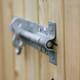 WC-1100L-TGV - Whalley Commercial Wheelie Bin Store - 660 Ltr & 1100 Ltr - Galvanised Padbolt