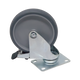 BZRA125GRSWB - Rubbermaid Compatible Replacement Swivel Castor with Brake - 125mm