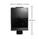 WBPRPARS - Wheelie Bin Food Waste Flap - Small - Unfitted - Dimensions