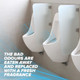 Airsenz Swirl Bio-Enzymatic Urinal Screens Eat Odours and Replace with a Fresh Fragrance