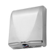 Brushed Stainless Steel SlimFlow Compact Electric Hand Dryer with HEPA Filter