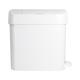 Pedal-Operated Side-Opening Sanitary Bin - 15 Ltr - White - WR-ASB-15L-MAN-W
