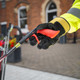 Close-Up of Streetmaster Pro Handle Being Held by Street Cleaner