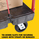 Rubbermaid Heavy-Duty Platform Truck - Medium - Tie Down Slots