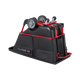 Rubbermaid RUTE Heavy-Duty Tilt Truck with DuraTilt Frame Upside Down to Show Wheels & Castors