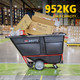 Rubbermaid BRUTE Heavy-Duty Tilt Truck with DuraFit Frame can Withstand Loads of up to 952kg
