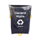 RSCL1/GW - Racksack General Waste with Text Signage