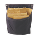 T1B/1 - Racksack Trolley 1-Pocket Reusable Recycling Sack - 50 Ltr - Blue - Facing Forwards and Filled with Cardboard