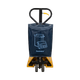 Mixed Paper & Card Racksack Nano Reusable Recycling Sack Featuring Relevant Logo without Text Fitted to Handle of Pump Truck