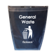 RSNB1/GW - Racksack Nano Reusable Recycling Sack - 32.8 Ltr - General Waste Text