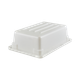 View of the bottom of a Cambro Poly Food Storage Box
