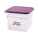 Cambro Allergen-Free CamSquare Seal Cover Fitted to Allergen-Free CamSquare Container