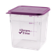 Cambro Allergen-Free CamSquare Food Storage Container Fitted with Allergen-Free CamSquare Seal Cover