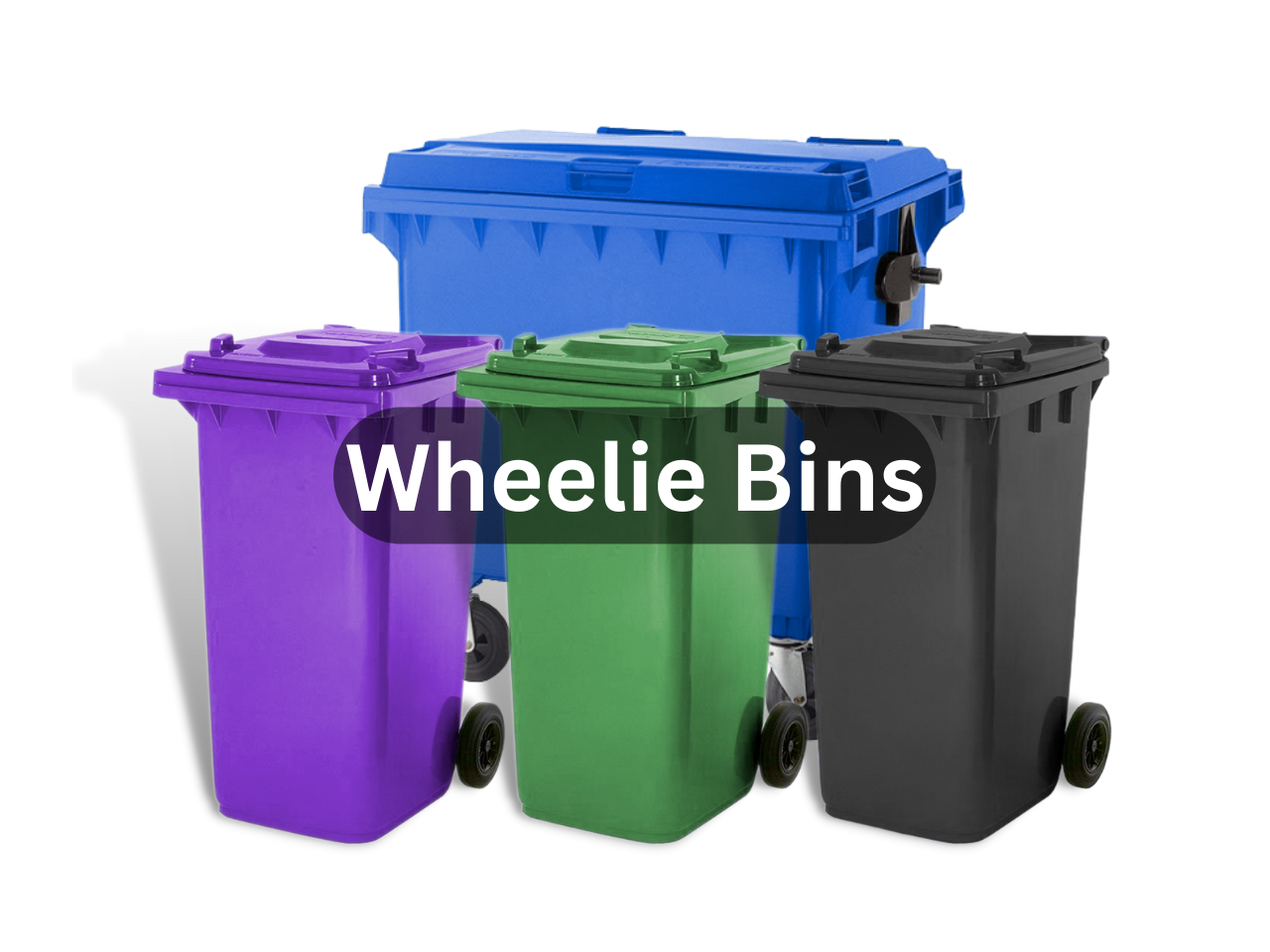 Assorted Wheelie Bins