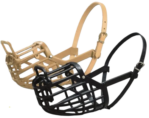 Italian Basket Muzzle, Made in Italy. 