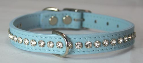 Signature Leather Crystal Collar