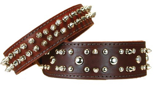 Latigo Close Spikes (No Taper) 6021 Shown on Top.
Latigo Spike and Stud (Taper) 6019 Shown on Bottom.