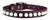 Pocket Pups Pearl Dog Collar
Grape