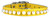 Pocket Pups Pearl Dog Collar
Yellow
