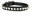 Pocket Pups Pearl Dog Collar
Black
