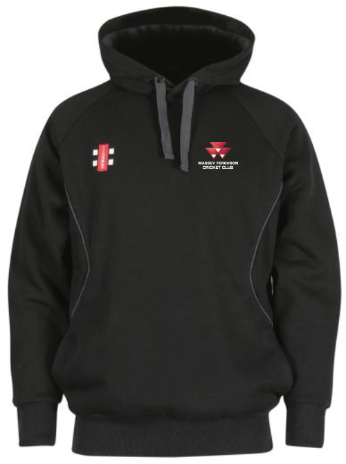 Massey Ferguson Cricket Club Junior Black Storm Hoody Speed One