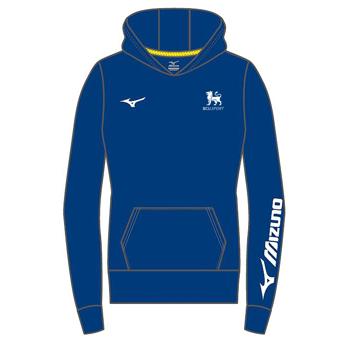Sweatshirt Felpa Mizuno College BCU Mizuno Men's Terry Hoodie