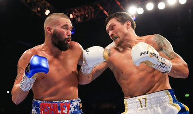 Who won the Tony Bellew vs Oleksandr Usyk fight?