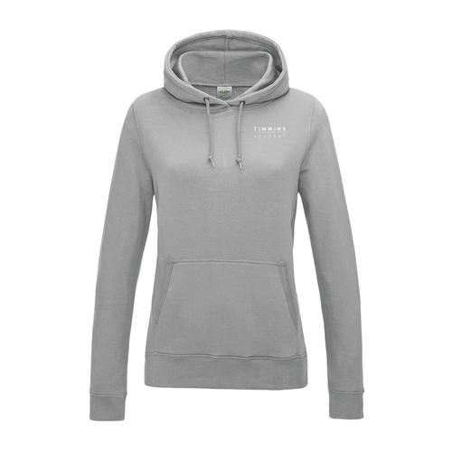 TIMMINS ACADEMY - Girlie Hoodie Women's - Heather Grey