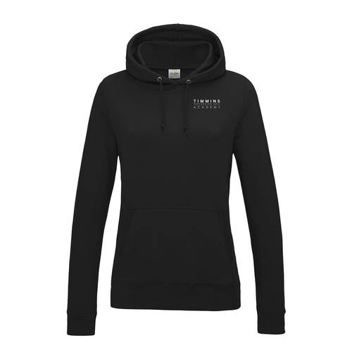 TIMMINS ACADEMY - Girlie Hoodie Women's - Black