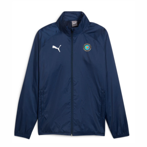 HOW COLLEGE FOOTBALL ACADEMY TEAM GOAL ALL WEATHER JACKET NAVY