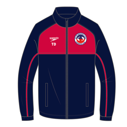 BRIGHTON & HOVE SWIM CLUB - WOVEN TRACK JACKET - ADULT UNISEX - Order by 30/9/24 to receive by w/c 9/11/24