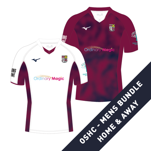 OSHC Men's bundle - Home & Away Jerseys - Order by 13/10/25 to Receive before xmas