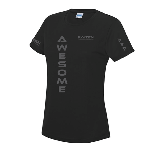 KAIZEN - Triple A Tee - Womens Loose Fit - Black
