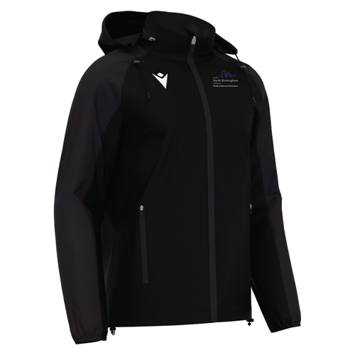 E - ACT Macron Elbrus Shower Jacket - Black