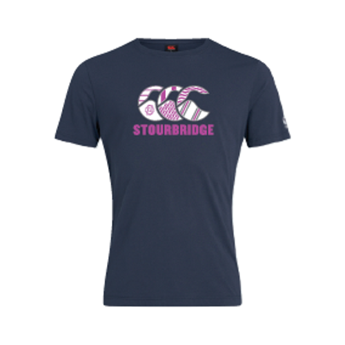 Stourbridge RFC CCC Adult Club Plain Graphic Tee - Navy Stourbridge RFC CCC Adult Club Plain Graphic Tee - Navy