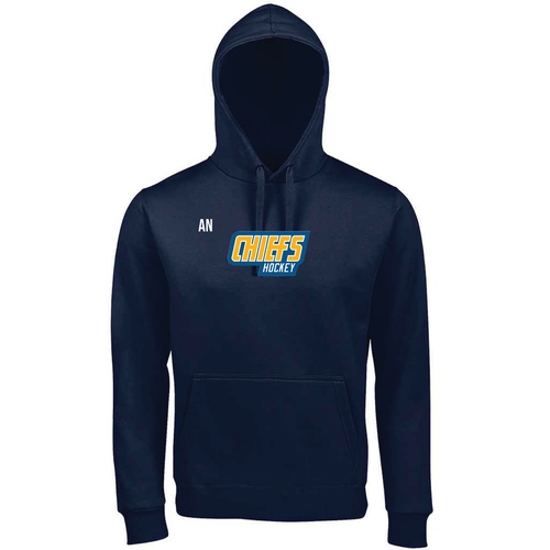 Chiefs Ice Hockey - Unisex hoodie with backprint - French Navy 