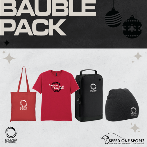 England Korfball - Christmas Bauble Pack 