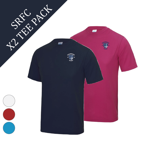 SRFC - Unisex X2 Tee Pack - Select a Colour