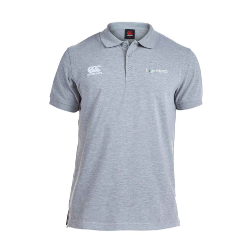 Frog & Friends - CCC Youth Waimak Pique Polo - Grey
