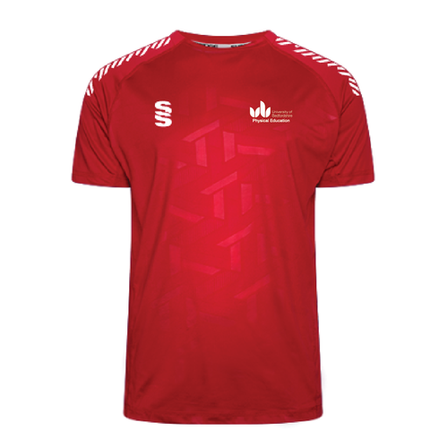 UOB Staff - Impact T-Shirt Unisex - Red/White