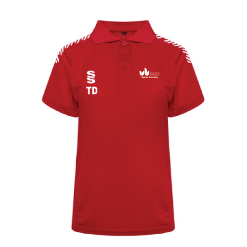 UOB Staff - Dual Polo Unisex - Red/White
