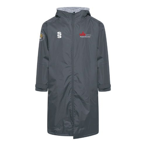 UOB Staff - Fleece Robe Unisex - Black