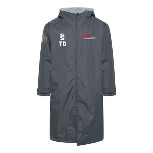 UOB Staff - Fleece Robe Unisex - Black
