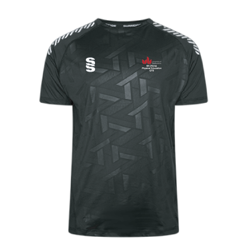 UOB BA (Hons) Physical Education - Impact T-Shirt Unisex - Black/White